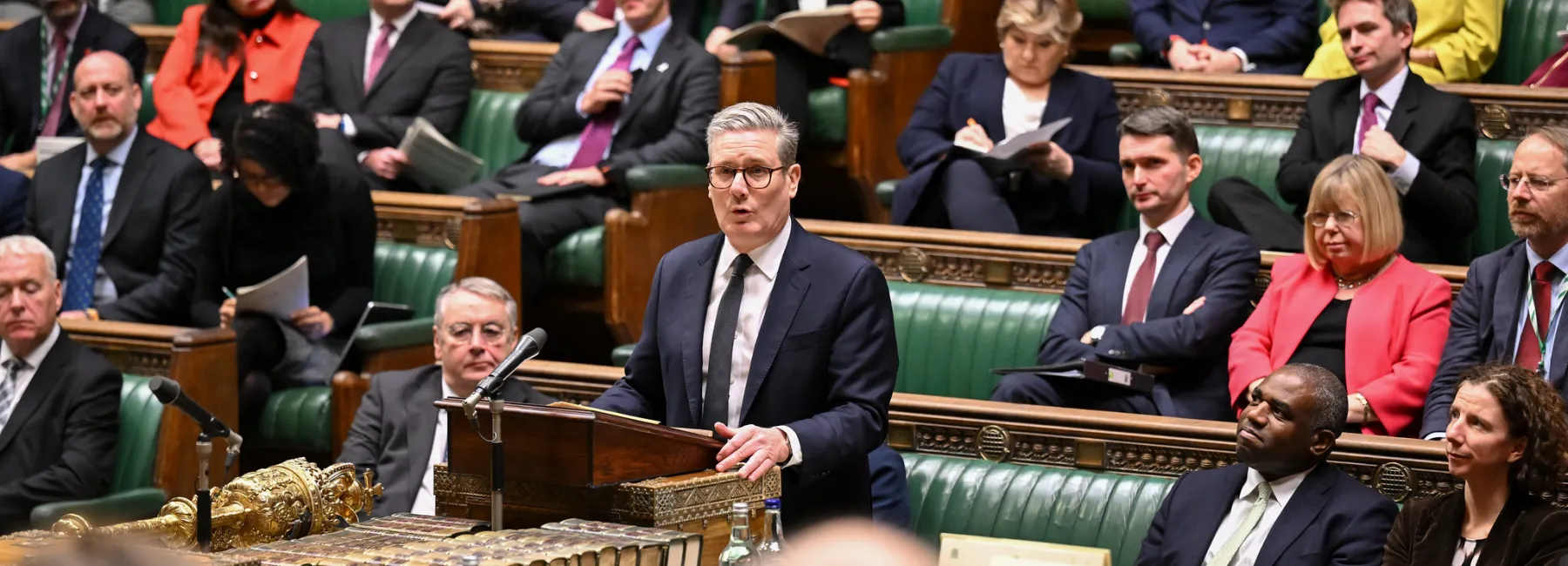 Keir Starmer at the dispatch box