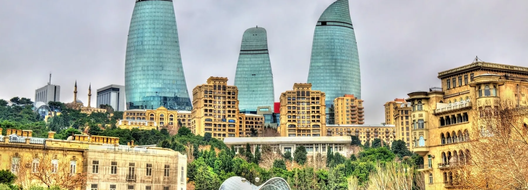 Baku skyline