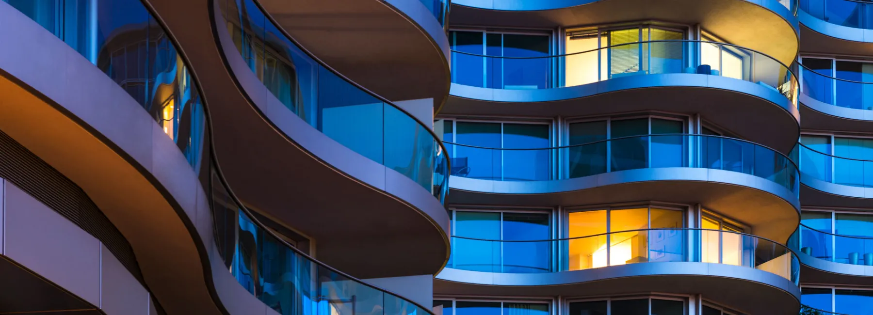 Apartment balconies