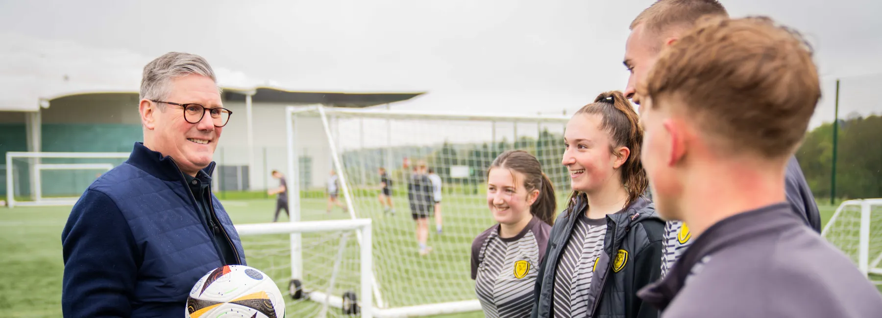 Keir Starmer and Shadow Cabinet visit St George’s Park, Burton-Upon-Trent, United Kingdom - 22 April 2024