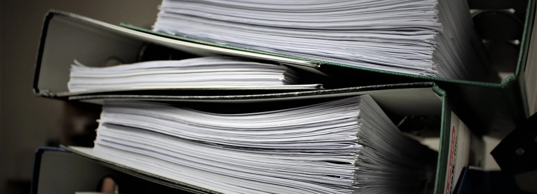 Pile of folders