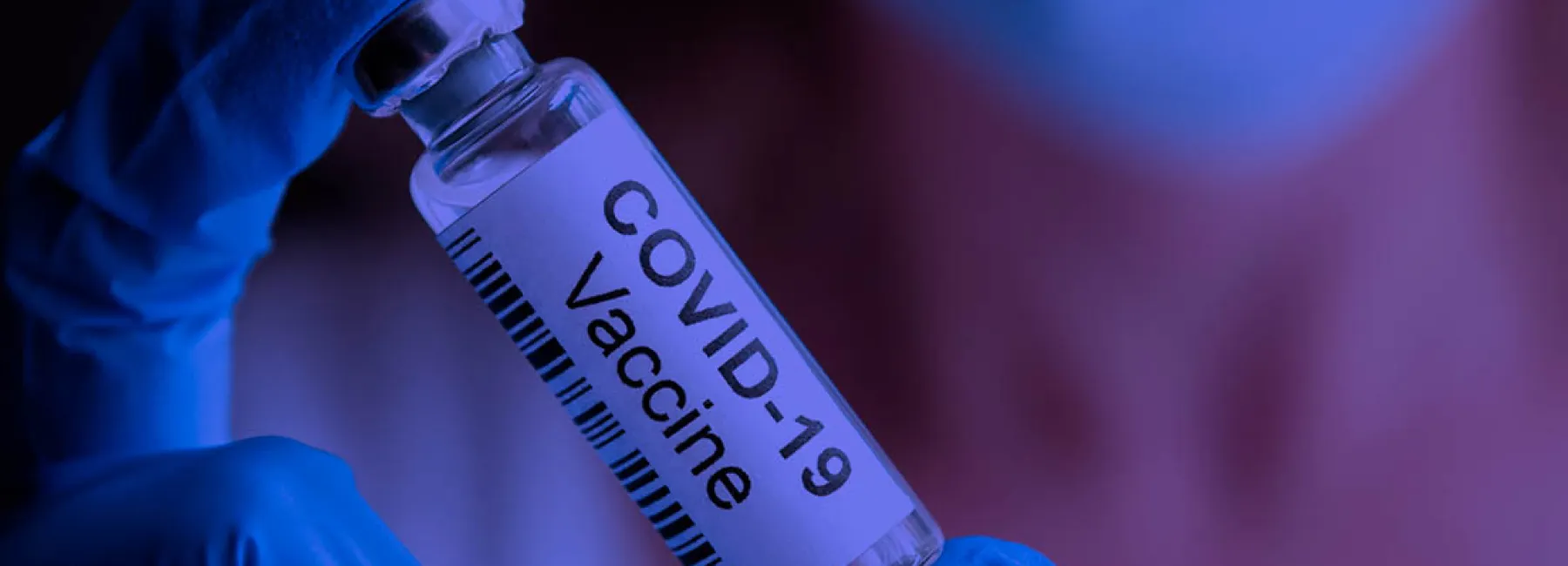 COVID vaccine vial