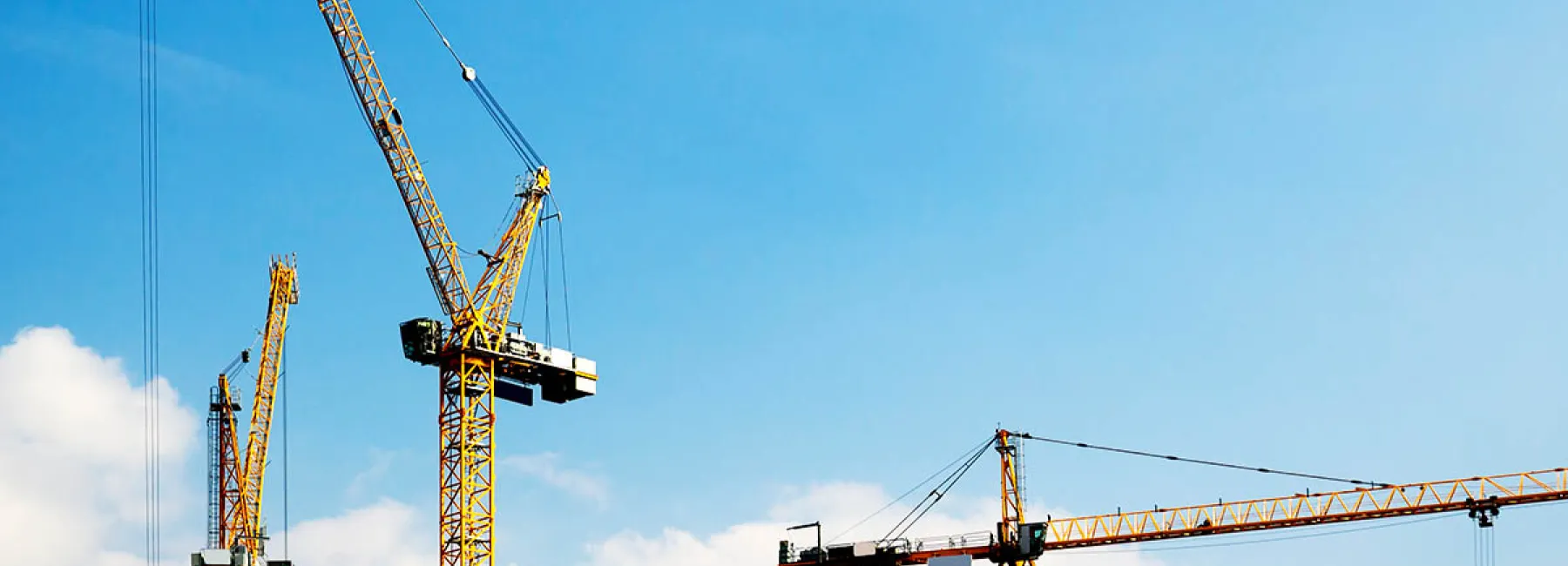 3 cranes