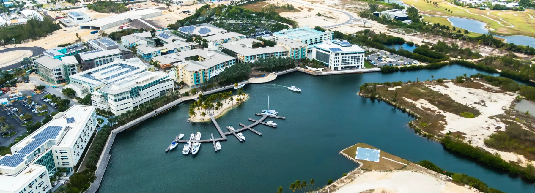 Cayman Islands business district