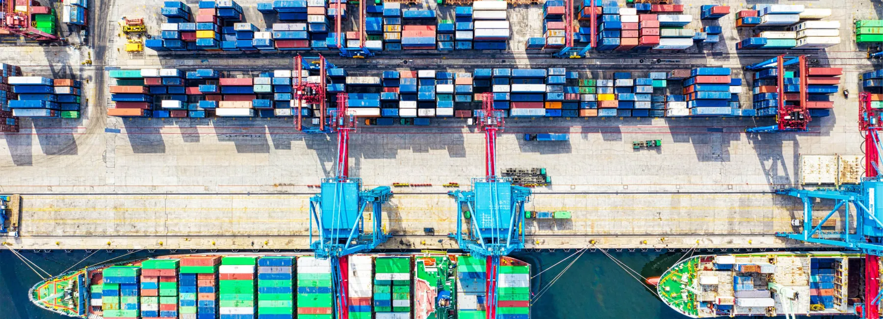 A busy port