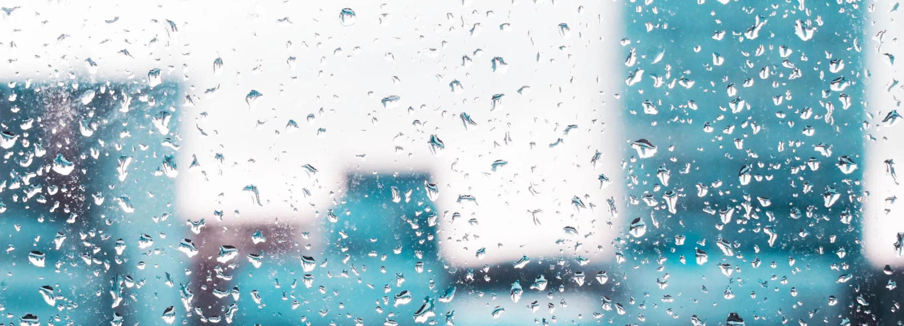Rain on a window