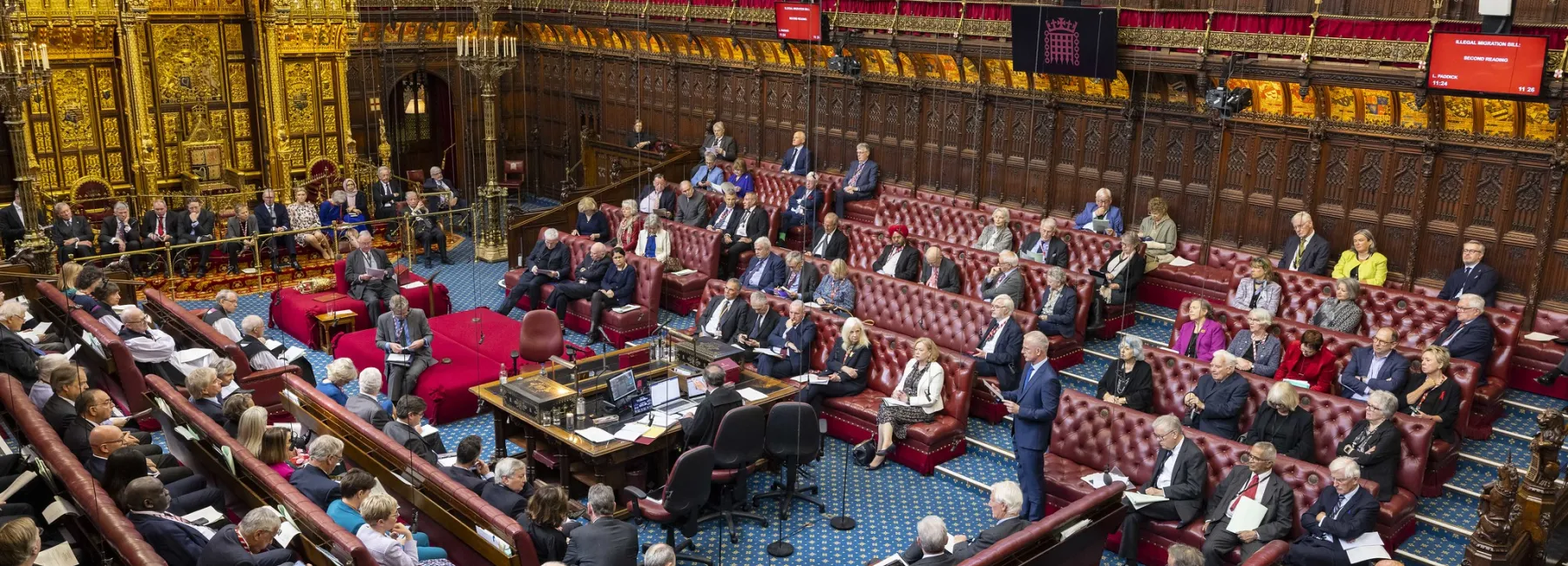 The House of Lords Chamber - “The House of Lords chamber” by House of Lords, CC BY-NC-ND 2.0