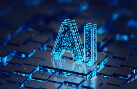 AI on a keyboard