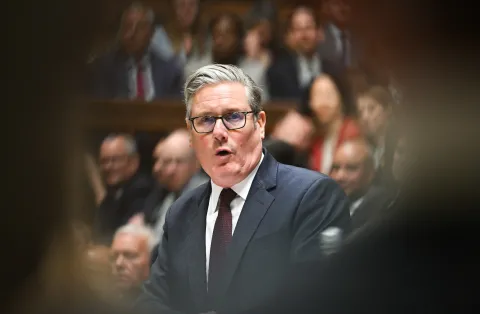 Keir Starmer MP at PMQs