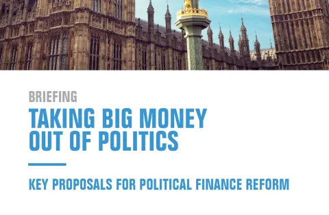 Taking Big Money Out of Politics Cover