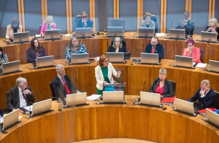 Welsh Parliament members