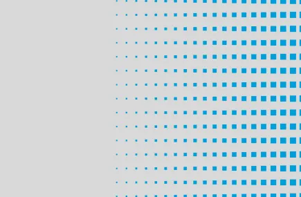 Square dots from right to left