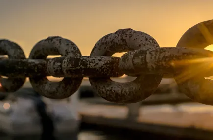 A metal chain