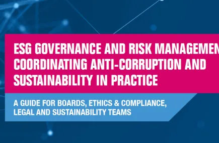 ESG Governance and Risk Management