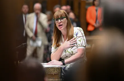 Angela Rayner at the dispatch box