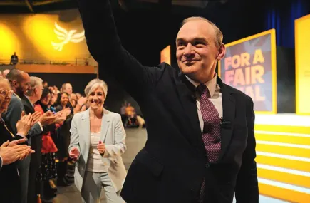 Ed Davey at Liberal Democrat Party Conference