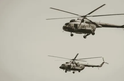 Military helicopter