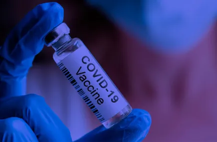 COVID vaccine vial
