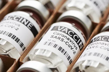 COVID vaccine vials