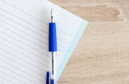 Pen and paper