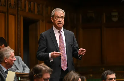 Nigel Farage MP (Clacton, Reform UK) by House of Commons, CC BY-NC-ND 2.0