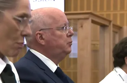 Peter Murrell in court 