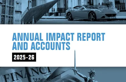 Annual impact report and accounts 2025 2026 cover