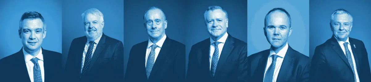 Portraits of Lord Wharton, Lord Jones, Lord Callanan, Lord John, Lord Barwell and Lord Mott