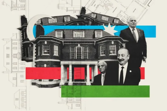Graphic of Ilham Aliyev's property assets